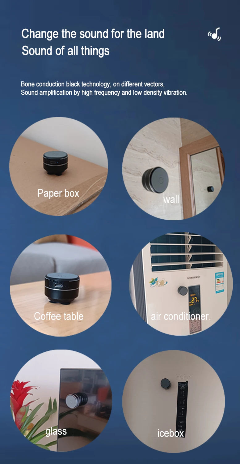 Conduction wireless speaker